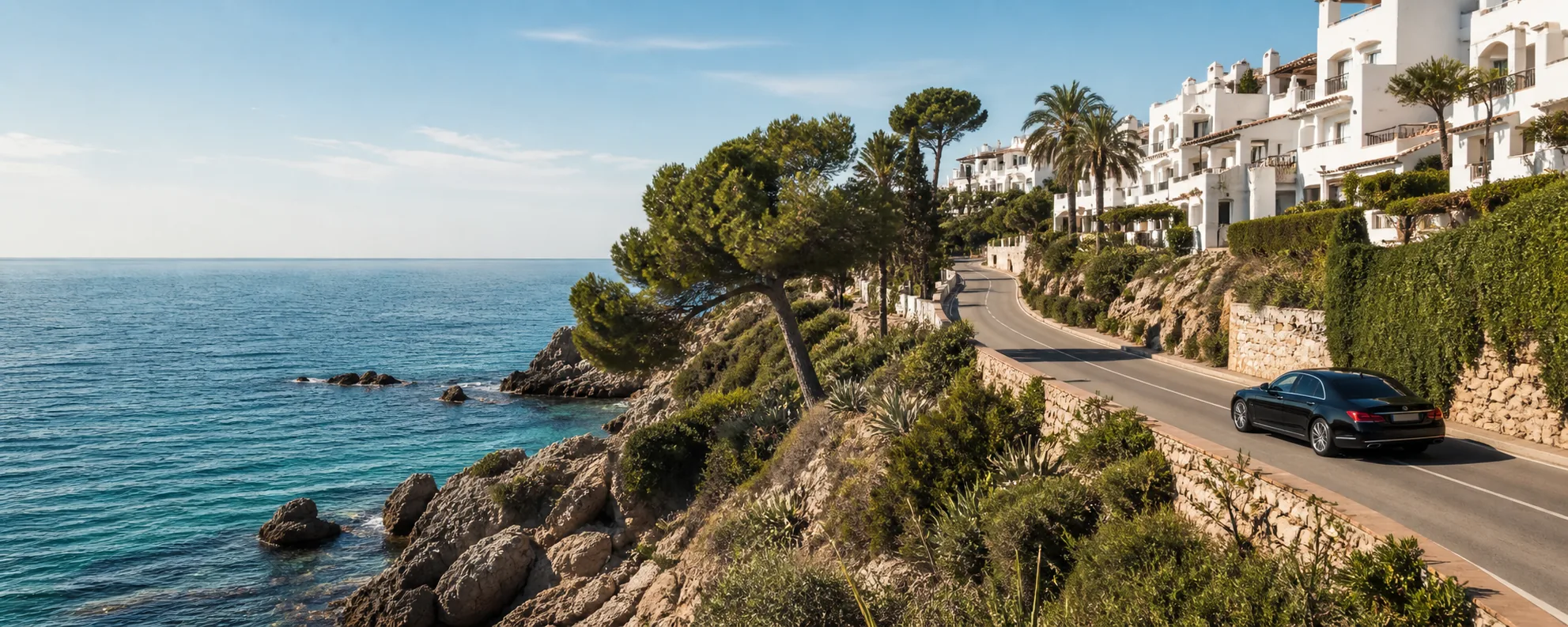 Private transfer from Malaga Airport to Calahonda Mijas