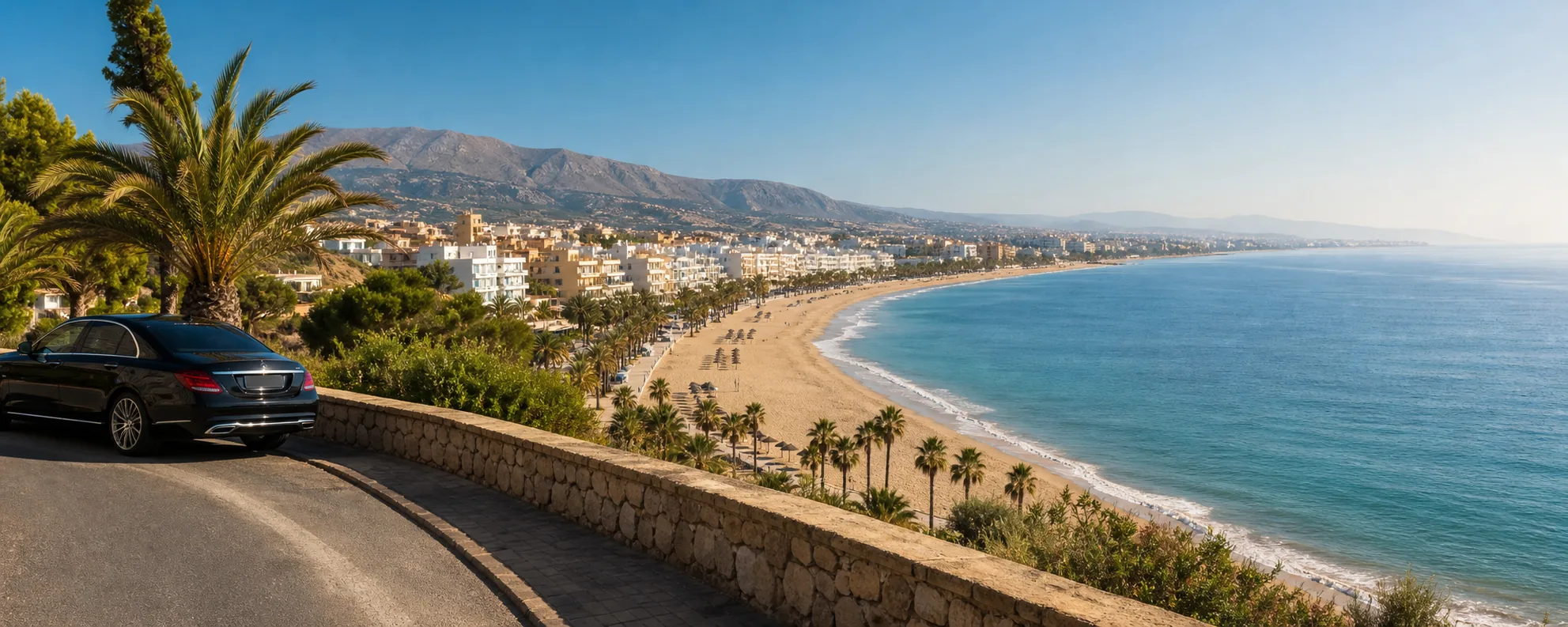 Private transfer from Malaga Airport to Fuengirola