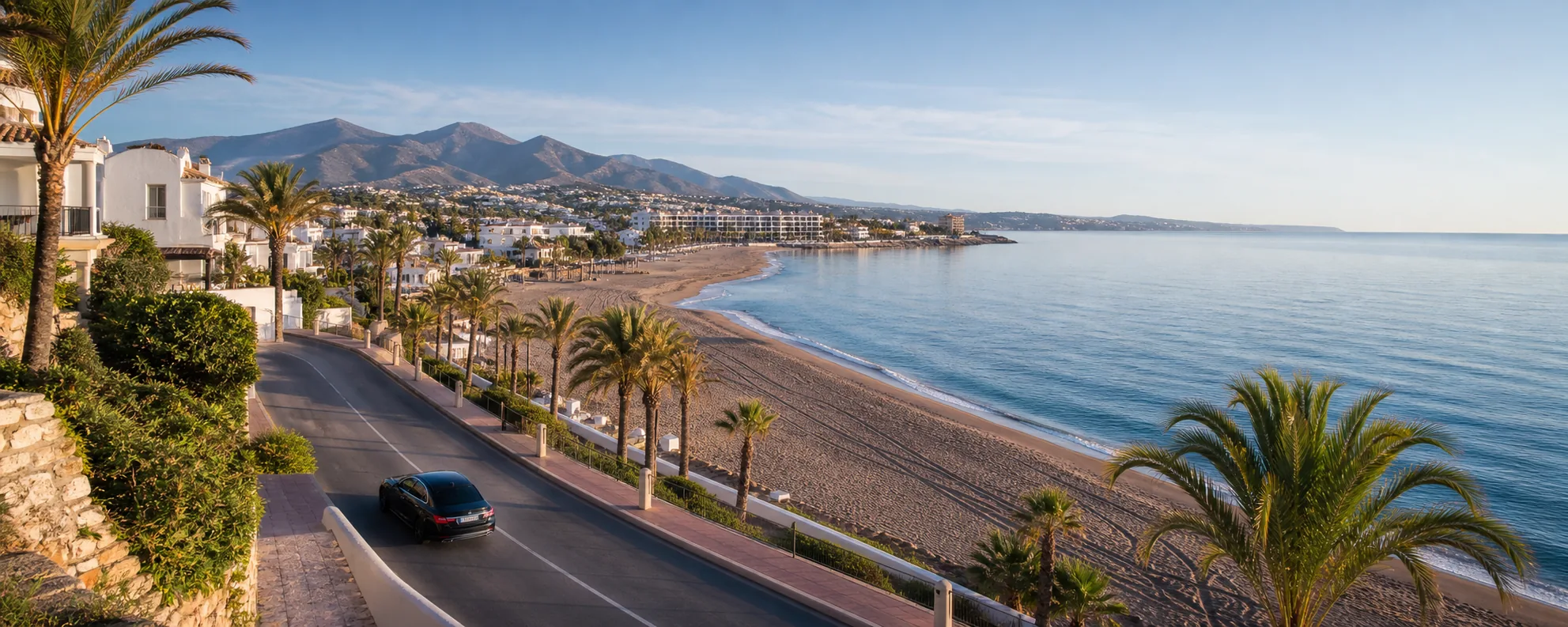 Private transfer from Malaga Airport to La Cala de Mijas